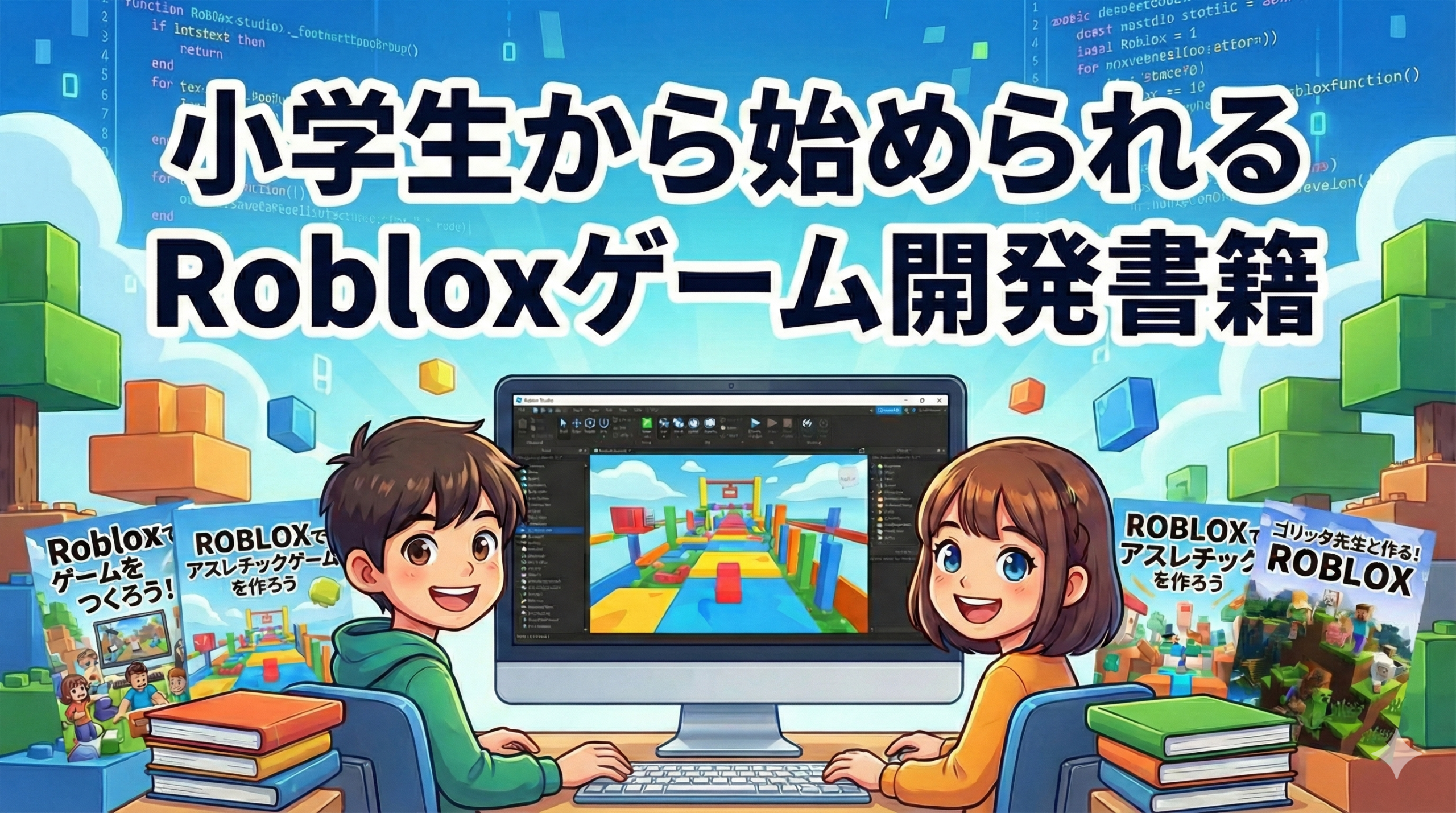 小学生から始められるRobloxゲーム開発書籍